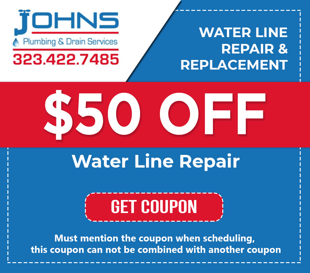 Johns Coupon for water line repair