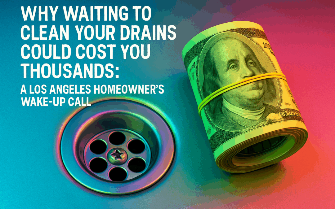 Why Waiting to Clean Your Drains Could Cost You Thousands: A Los Angeles Homeowner’s Wake-Up Call