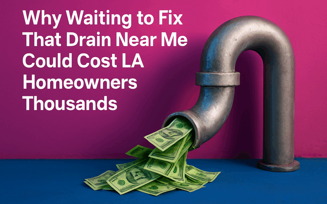 Why Waiting to Fix That Drain Near Me Could Cost LA Homeowners Thousands