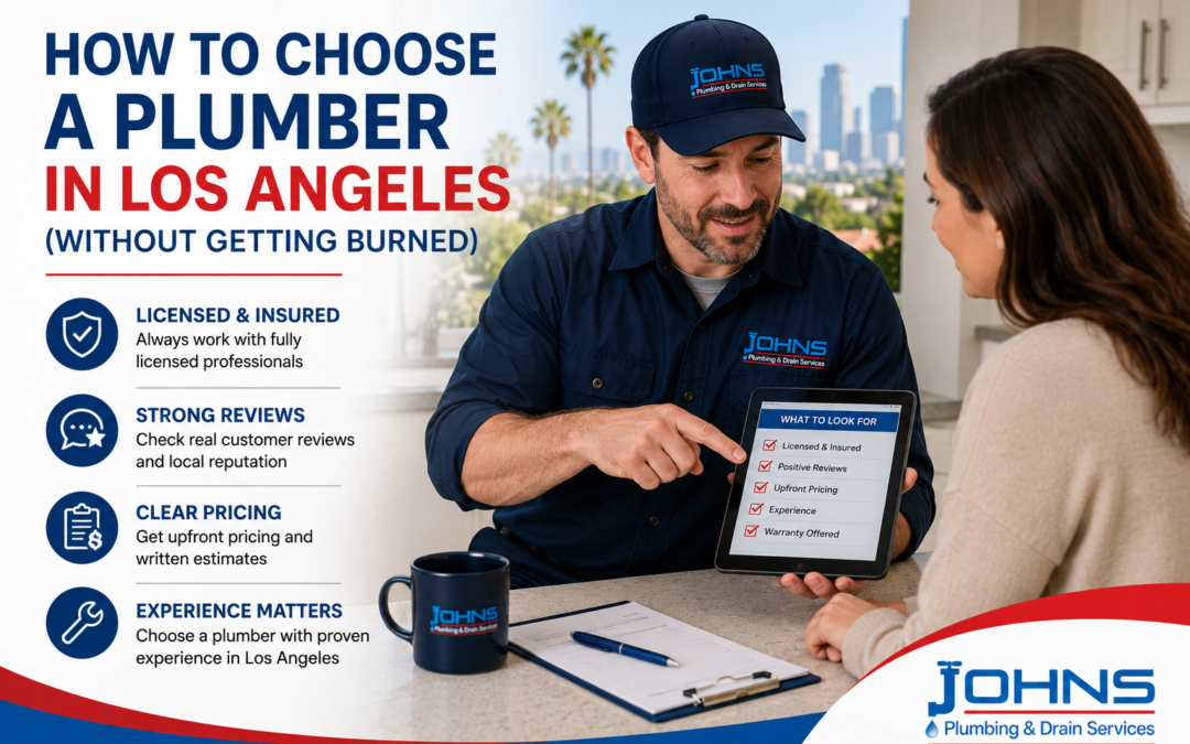 How to Choose a Plumber in Los Angeles (Without Getting Burned)