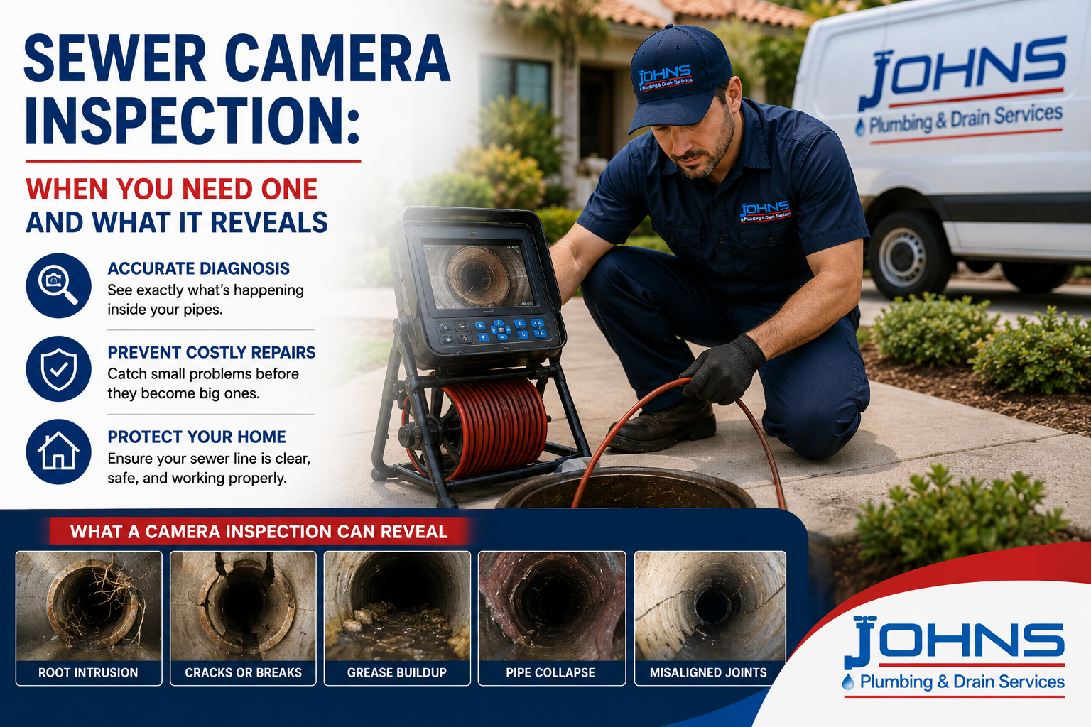 sewer camera inspection los angeles Our Team