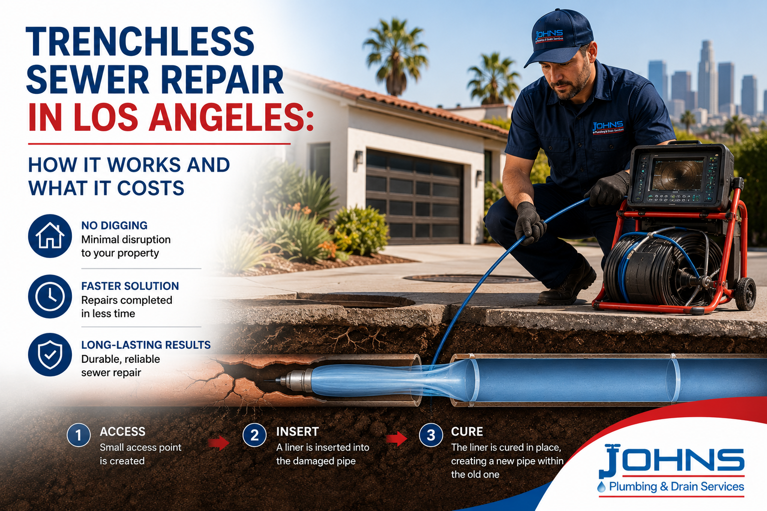 trenchless sewer repair los angeles Our Team